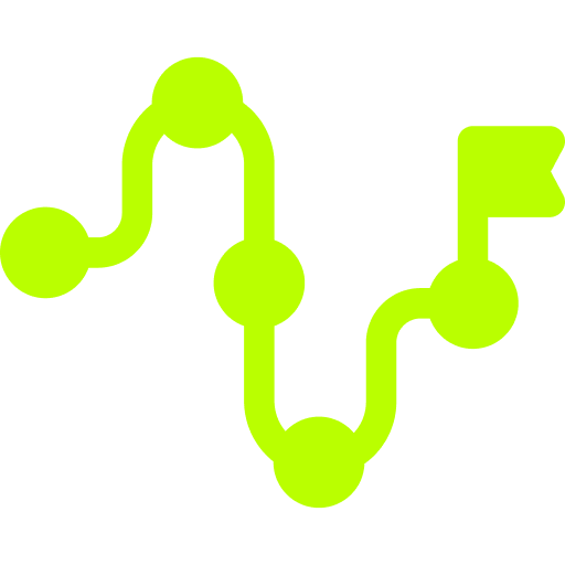 Micro-skill analytics: come tracciare e valorizzare le micro-competenze nel learning continuo 9 icona stilizzata di una roadmap operativa dove persone collaborano con processi aziendali, connessi da ingranaggi e flussi di lavoro