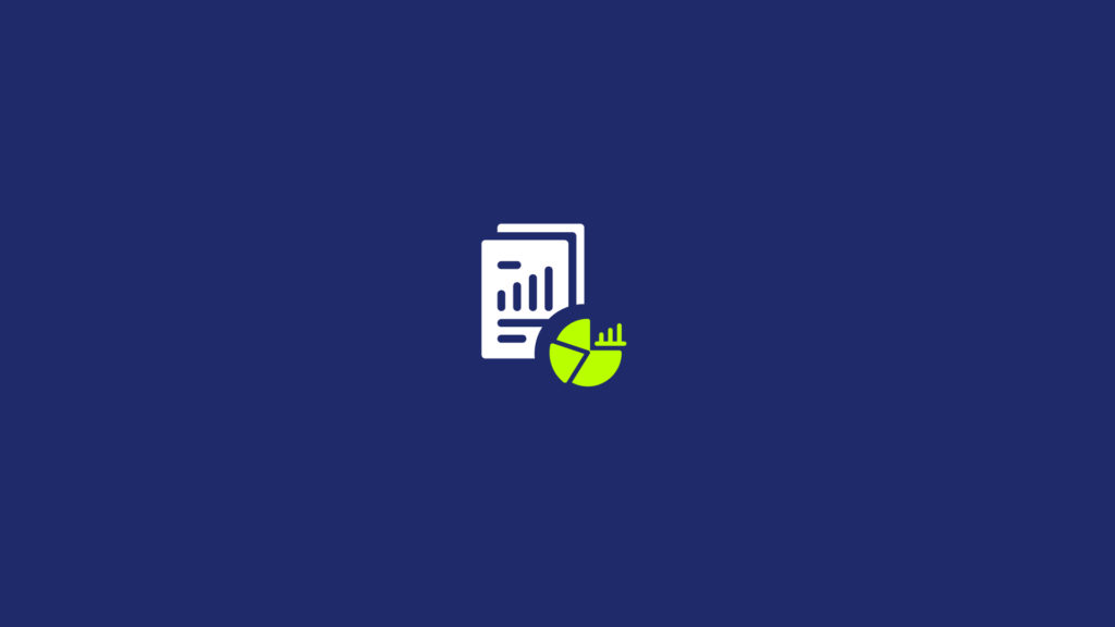 icona di documenti con testo e grafici per rappresentare report e analytics in azienda